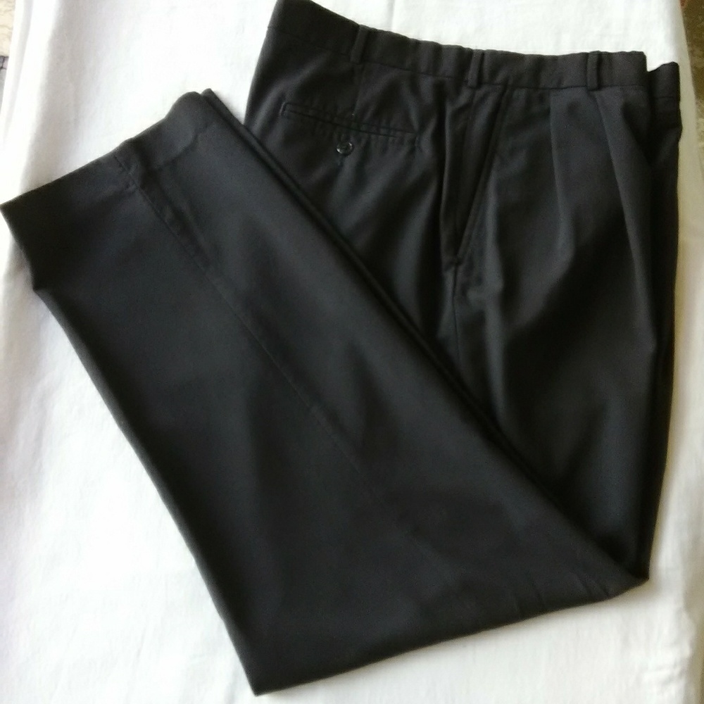 LANDS' END Dress Pants - Dark Plum/Purple